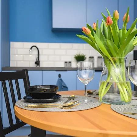Lägenhet Apartament Blue Brzezno Prostywynajem Brzezno